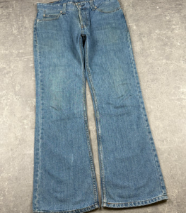 levi's baggy blue bootcut w33/l34